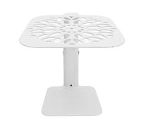 Haofy Support de Pesée à café, Support de Balance en Acier au Carbone étanche à Hauteur Réglable avec Conception Surélevée pour Une Utilisation Facile, Protection de la Machine à café, Petits (Trous