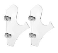 Haofy Support de Sabre fixé au Mur, Paquet de 2 Supports de présentoir à Montage Transparent en Acrylique Sabre léger adapté à Toutes Les Tailles de poignée de pommeau