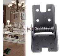 Haofy Support de Table Pliant à Longues Jambes, Pieds Pliants Réglables en Acier pour Lits, Bureaux, Meubles de Camping-Car