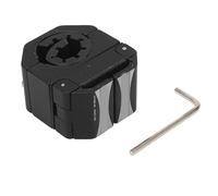Haofy Support de Téléphone de Vélo à Anneau caché, Clip de Téléphone Portable Compact et Durable pour Vélos et Motos en Alliage D'aluminium de 40 à 90mm de Largeur
