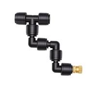 Haofy Système de Brumisation pour Reptiles, Buse de Pulvérisation Rotative à 360 Degrés, for Terrariums et Habitats de Reptiles