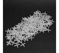 Haofy Système de Nivellement de Carreaux Croisés en Plastique de Précision, Espaceur de Carrelage en Céramique 2000mm/2.5mm pour Outil de Réglage des Carreaux (2mm)