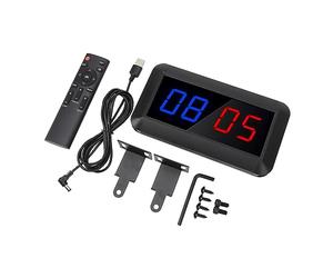 Haofy Tableau de Bord électronique télécommandé, pour événements en Salle de Basket-Ball, luminosité Réglable, Portée de 30 Pieds