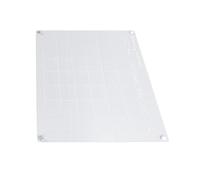 Haofy Tableau de Calendrier Magnétique pour Réfrigérateur, Effaçable à Sec en Acrylique, pour Planification Réutilisable, Résistant aux Taches, Organisateur Compact avec Poids de 1 Lb, Gestion des