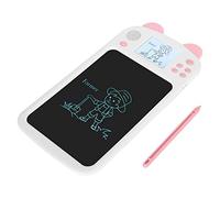 Haofy Tableau D'écriture LCD pour Enfants Tableau de Dessin électronique ABS Noir sans écran Lumineux Bloc D'écriture Effaçable pour Tablette Graphique Rose 5,9 X 0,9 X 11 Pouces (Pink)