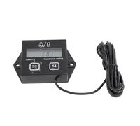 Haofy Tachymètre Numérique Compteur de Vitesse Inductif Efficace pour Tronçonneuses, Jauge de Tachymètre à écran LCD pour les Amateurs de Tronçonneuses, Matériau ABS