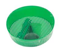 Haofy Tamis de Sol de Jardin, Outil de Jardinage Léger et Robuste en Plastique avec Ouverture de 3 à 3.5MM pour Tamiser Le Compost de saleté de Roches de Sable