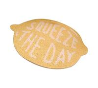 Haofy Tapis à Gratter Flexible pour Chat, Tapis Anti-Sable en Forme de Fruit en PVC, Base de de Litière Facile à Nettoyer pour Chats (40X60cm)