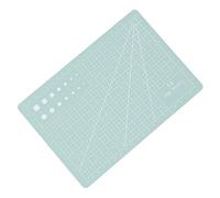 Haofy Tapis de Découpe en PVC avec Lignes de Grille, Panneau A5 Auto-cicatrisant Durable pour les Travaux de Découpe de Papier, de Cuir, de Tissu, Protège la Surface de Travail, Conception