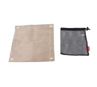 Haofy Tapis de Gril Ignifuge en Fibre de Verre, Bloque Le Transfert de Chaleur jusqu'à 1000 F, Double Usage comme Protecteur de Sol et de Table pour Barbecue, Camping, Pique-Nique, Cuisine en Plein