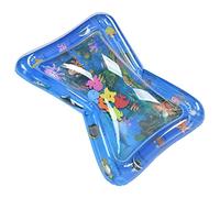 Haofy Tapis de Jeu Aquatique Gonflable en PVC 200 X 150 Cm avec Motif Animal Flottant pour Stimulation Sensorielle, Pratique du Temps sur Le Ventre, Jeu en Plein Air pour Les Tout-Petits de 1 à 3 Ans