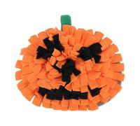 Haofy Tapis de Reniflage pour Chien d'halloween Tapis à Alimentation Lente en Forme de Citrouille avec Base Antidérapante Stimulation Mentale Interactive Soulagement de l'anxiété pour