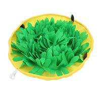 Haofy Tapis de Reniflage pour Chiens, Tapis d'alimentation Interactif Réglable pour Chiens et Chats, Conception Antidérapante, Outil d'entraînement pour Soulager l'ennui (Yellow)