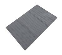 Haofy Tapis de Séchage de Vaisselle Pliable en Silicone, égouttoir Antidérapant, Conception pour Comptoir de Cuisine, adapté aux Petites Cuisines, Camping-cars, Usage Commercial (S)