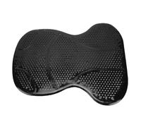 Haofy Tapis de Selle équestre, Absorption des Chocs en Silicone, Poignée Antidérapante, Conception de Dissipation de la Chaleur, Plus de 100 Trous de Circulation d'air Stratégiques pour Les