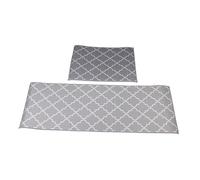 Haofy Tapis de Sol Imperméable 40x120cm et 40x60cm, Ensemble avec Protection Anti-Huile pour la Cuisine à Domicile, Le Bureau, la Décoration d'hôtel