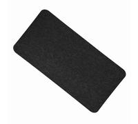 Haofy Tapis de Souris de Bureau en Polyester à Isolation Thermique, Tapis de Bureau D'ordinateur 68x33cm pour Les Utilisateurs de PC (Gris foncé)