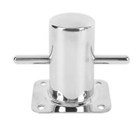 Haofy Taquet de Quai Marin fabriqué en Acier Inoxydable 316 Quincaillerie de Quai Robuste pour Bateau Poli Miroir Fin 130 X 80 X 100 Mm Yachts Kayaks Stable et Robuste, Remplace