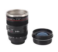 Haofy Tasse à café d'objectif d'appareil-photo, Mur Intérieur d'acier Inoxydable de Tasse d'eau d'objectif d'appareil-photo de Réduction élevée pour des Photographes
