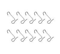 Haofy Tendeur de Fil de Clôture, 10 Pièces, Tendeur de Fil d'acier pour Réparation de barbelé de Calibre 12,5 sans Démontage Nécessaire pour Une Utilisation dans Un Ranch, l'entretien de Clôture,