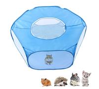 Haofy Tente pour Animaux de Compagnie, Parc Automatique pour Petits Animaux, Maison de Voyage Portable pour Chat avec Couverture Supérieure Respirante pour Lapins, Cochons d'Inde,