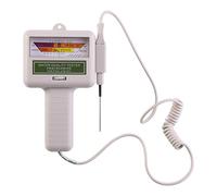 Haofy Testeur de Chlore PH mètre, Moniteur d'analyse de la qualité de l'eau numérique 2 en 1 pour Piscine, Spa, Eau Potable