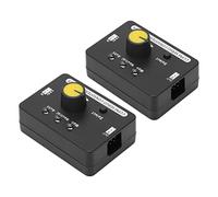 Haofy Testeur de Servo RC 2 Pièces, Régulation Manuelle de la Vitesse, Contrôle MCU pour Le Test de L'appareil à Gouverner, Tension D'entrée DC4.8-6V