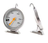 Haofy Thermomètre de Four en Acier Inoxydable, Outil de Cuisson de Cuisine de Haute Précision avec une Précision de 4 °F, Mesure 122 °F à 536 °F pour les Boulangers à Domicile, sur Pied ou à