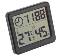 Haofy Thermomètre et Hygromètre Numérique avec écran HD de 3,2 Pouces, Quatre Surveillances Stomatiques pour une Précision en Temps Réel, adapté à la Chambre de bébé, à la Chambre d'animaux, au