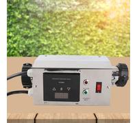 Haofy Thermostat Numérique pour Chauffage de Piscine, en Acier Inoxydable, 2kw, Contrôle de la Température pour Petit Spa et Piscine (Style américain)