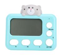 Haofy Timer électronique D'apparence de Dessin animé Amusant pour la Cuisine pour Enfants, Minuterie de Cuisine Magnétique pour L'apprentissage de la Cuisson, Plastique (Chat)
