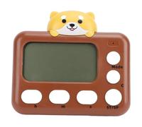 Haofy Timer électronique D'apparence de Dessin animé Amusant pour la Cuisine pour Enfants, Minuterie de Cuisine Magnétique pour L'apprentissage de la Cuisson, Plastique (Chien)