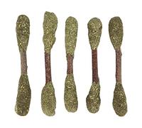 Haofy Timothy Bâton de la Luzerne à Mâcher des Bâtons à Mâcher, à Mâcher du Jouet pour Les Hamsters, Les Cobayes, et Plus Encore, Riches en Vitamines et Minéraux