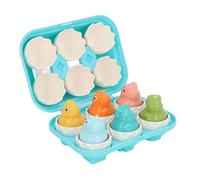 Haofy Toddler Smart Egg Toy Reutilisable Twist Egg Forme Match Matching Toy avec Une Expérience de Jeu Interactive, Amélioration des Compétences de la Logique et de la Résolution de Problèmes pour