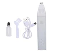 Haofy Tondeuse à Poils de Chien, sécurité sans Fil, Portable, électrique, Rechargeable, Lumière LED, Silencieuse, Outils Essentiels pour Couper les Poils Autour des Pattes, des Yeux, (WHITE)