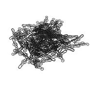 Haofy Trombones à Notes 100 Pièces, Conception de Fil de Musique Noir avec Poignée Antidérapante pour l'organisation de Fichiers, les études de Bureau, les Projets de Bricolage