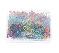 Haofy Trombones Teckel, Attaches Papier Multicolores, 120 Pièces,