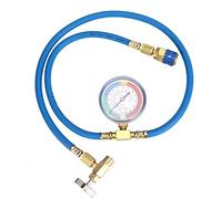 Haofy Tuyau de Recharge R134A, Manomètre Transparent pour une Surveillance Précise du Niveau de Réfrigérant en PSI, Ajustement Universel pour les Unités AC de Voiture, Comprend un Ouvre-bouteille et
