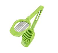 Haofy œufs Pratique, Outil de Tranchage D'œufs Durs pour la Cuisine à Domicile, en Plastique 7,5x3,0 Pouces