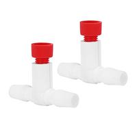 Haofy Valve d'air pour écumeur de Protéines en Plastique, 2 Pièces, Interrupteur de Réglage Fin pour Séparateur de Protéines MS avec Construction Robuste