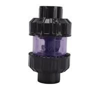 Haofy Valve pour Aquarium à Plein Débit UPVC pour Installation Horizontale et Verticale, Type Boule (20mm/0. hippocampe)