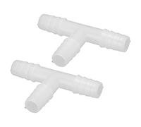 Haofy Vanne de Contrôle en Forme de T, Connecteur de Ligne Aérienne d'Aquarium de 10 Mm, Régulateur de Débit d'eau en Plastique pour Aquarium