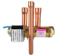 Haofy Vanne d'Inversion à 4 voies, Valve Réversible pour Climatisation Pompe à Chaleur Service de Réfrigération Accessoire de Maintenance (1.5P-2P)