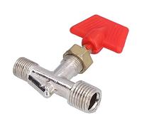 Haofy Vannes à Aiguille en Fer Réglables, 5 Pièces, pour la Construction Navale et les Usines Chimiques, Contrôle du Débit des Tuyaux D'eau et D'air