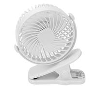 Haofy Ventilateur à Clipser avec Rotation à 720 Degrés pour un Flux d'air sur une Grande, 3 Réglages de Vitesse, Conception à 4 Pales Utilisant la Dynamique des Fluides, Mini Ventilateur alimenté