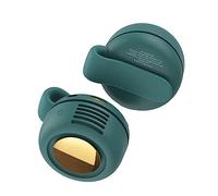 Haofy Ventilateur Clip Personnel USB Rechargeable Sans Lames Taille (GREEN)