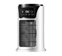 Haofy Ventilateur de Climatisation par Pulvérisation, Refroidisseur D'air de Bureau USB avec 6 Vitesses de Vent et Réglage Multi-positions, Synchronisation de 6 Heures pour Salon,