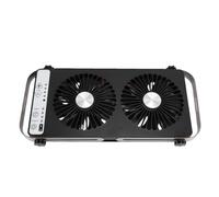 Haofy Ventilateur de Toit pour Camping-car, Ventilation Réversible à Flux d'air Réglable à 4 Vitesses, Conception Pliable de 14 Pouces pour Camping-car, Remorque de Voyage, van, Utilisation Pendant