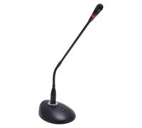 Haofy XLR Conchock Condissive Microphone Vathile Utilisation pour Lire la Conférence en Plein Air, Mic de Bureau Réglable sur Le Séminaire