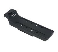 Haoge Bague d'adaptation pour trépied pour Nikon 300 mm F2.8 VR, 500 mm F4 VR, 180-400 mm F4E FL ED VR, 400 mm F2.8, 600 mm F4D, 800 mm f5.6E Compatible avec Sachtler FSB6 8 10 FSB10T DV10 Fluid Video